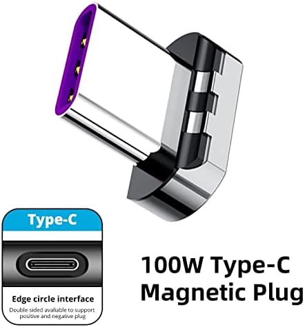 BoxWave Adapter kompatibilan sa Sharp Aquos V6-MagnetoSnap PD ugaonim adapterom, magnetnim PD adapterom za punjenje uređaja za uštedu