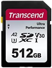 Transcend TS256GSDC340S-e SD kartica, 256 GB, UHS-I, U3, V30, A2 kompatibilan, Ultra performanse, softver za oporavak podataka pod