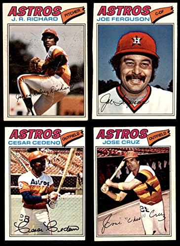 1977. O-pee-chee Houston Astros u blizini timaskih seta Houston Astros VG + Astros