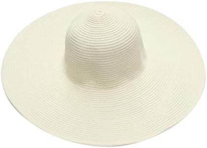 Ženski slamnati šešir sa širokim obodom ljetni šeširi za žene sa širokim obodom Bongrace slamnati šešir na plaži djevojčica sklopivo