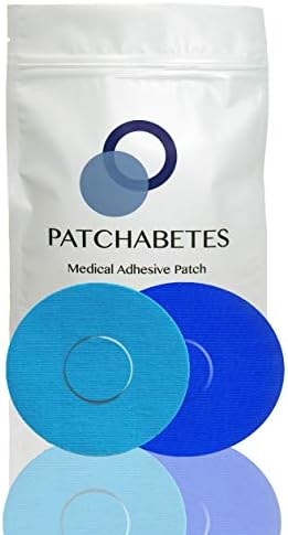 Patchabetes - vodootporne ljepljive mrlje - 20 brojeva - kompatibilno sa besplatnim igračem, Medtronic, T: Slim i još mnogo toga.
