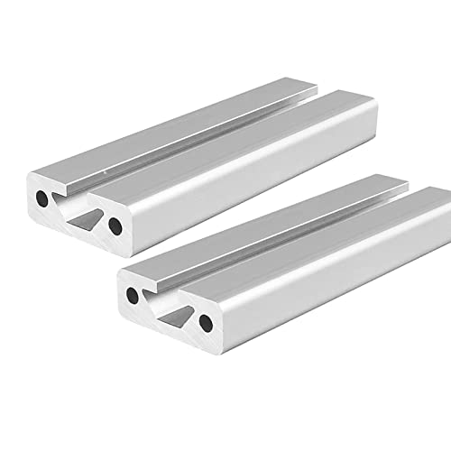 Mssoomm 2 Pakovanje 1540 Aluminijumski ekstruzioni profil dužina 36,22 inča / 920 mm srebro, 15 x 40 mm 15 serija T Tip T-Slot Evropski