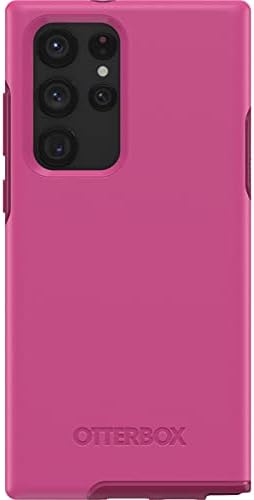 OTTERBOX Galaxy S22 ultra Symmetry Series Case - Rennaissance Pink, ultra-elegantni, bežični punjeni kompatibilni, podignuti ivice