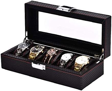 WSZJJ nakit box-watch box Organizator jastuci, elegantna suprotna čvrstoća i sigurna brava za muškarce i žene gledaju i nakit velike