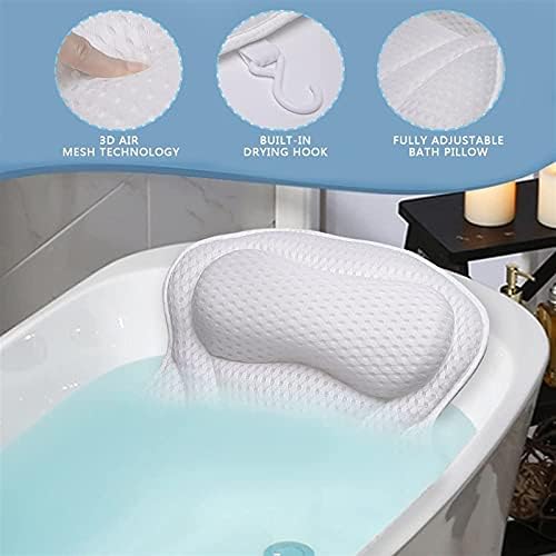 Jinsp jastuci za kupanje, jastuk za kupanje jastuk za kupanje koristi se za jastuke za kupanje kako bi podržali vrat, glavu i leđa