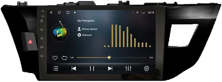 Android 10 Autoradio auto navigacija Stereo multimedijalni plejer GPS Radio 2.5 D ekran osetljiv na dodir forToyota Levin 2013-2018