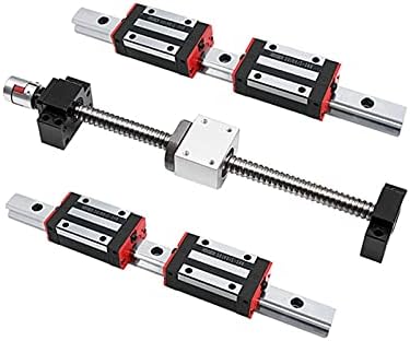 AXWERB 2 linearne vodilice 15mm HGR15 Hgh15ca Hgw15ca+1 Sfu1605 kućište matice sa kugličnim vijkom+podrška BK/BF12+spojnice