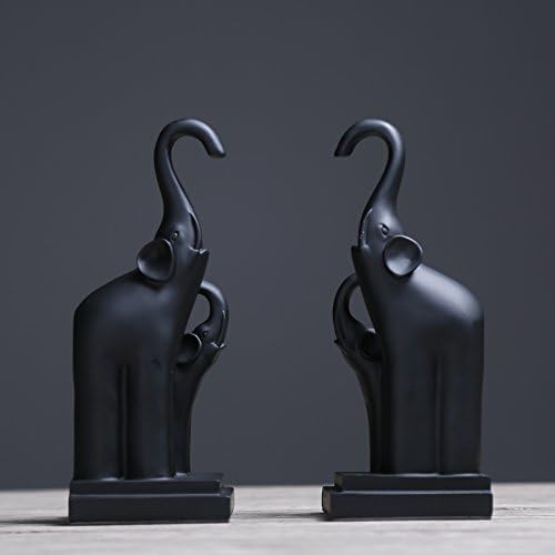 TYNY statue skulpture Elephant Creative Ornamenti ukrasi knjiga Bookends Book Stand Furnishings pokloni i zanati