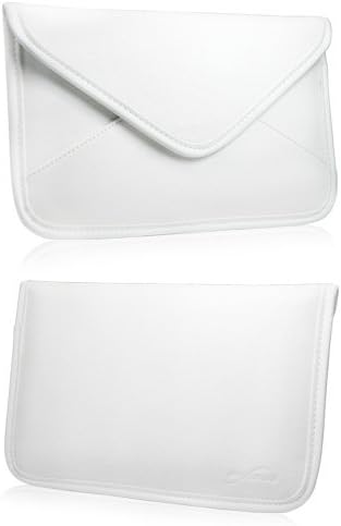 Boxwave Case kompatibilan sa LG G Pad 7.0 - Elite kožna messenger torbica, sintetička kožna poklopac koverte za kovertu za LG G Pad 7.0, LG G Pad 7.0 | G PAD F7.0 - bjelokosti bijeli