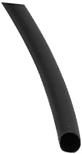 X-dree Wroat Chine Wire Wrap kablovski rukavac 5 metara Duga 2 mm unutrašnji dija crna (manikotto po cavo avvolgicavo termorestringibile