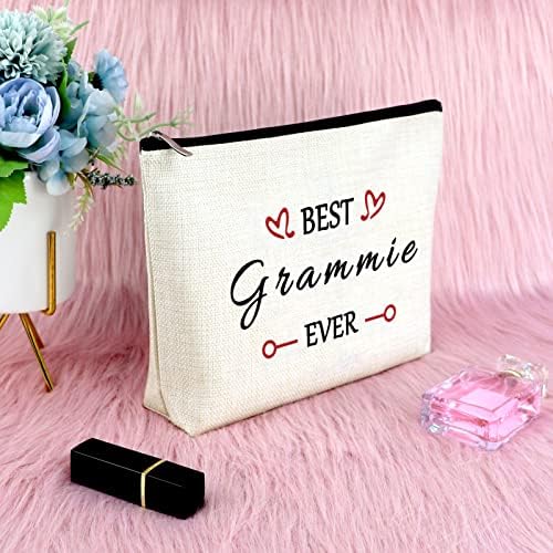 Grammy Pokloni šminke torba bakinja od unuka Grandson Best Grammie ikad kozmetička bag hvala poklon za baku Nana Valentines Day Mother
