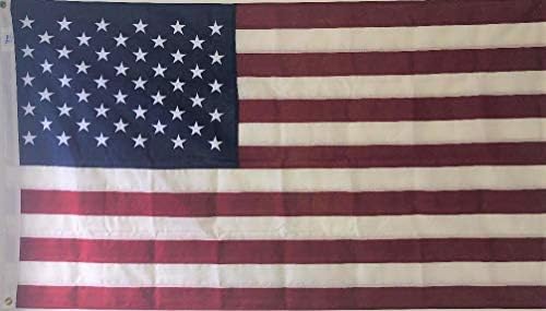 MWS FMAA certificirani SAD SAD Sjedinjene Države postotak pamučne zastave grube teksture
