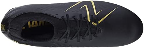 Nova ravnoteža Unisex Tekela V4 magique FG Soccer cipela, crna / zlatna, 9 američkih muškaraca