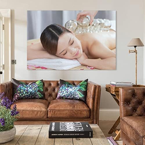 Kozmetički salon Poster Tjez kapode za ljepotu cijela tjelesna masaža Spa poster platneni slikarski zidni poster za spavaću sobu dnevni