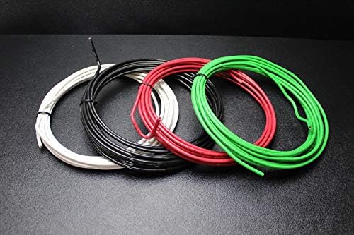 12 mjerač Thhn žica čvrste 4 boje 50 FT svaki crveni crni zeleni bijeli thwn 600V bakreni kabel AWG