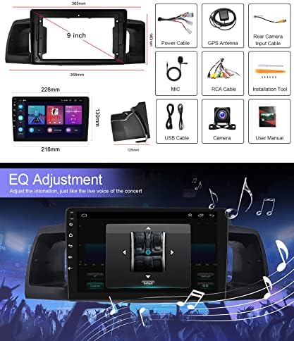 2G 32G Android Auto Stereo za Toyota Corolla ex 2007-2012 sa bežičnim Apple Carplay Rimoody 9 dodirni ekran Corolla auto Radio Bluetooth