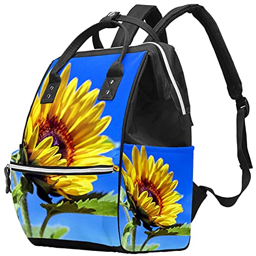 Petni pesnici cvijeća za suncokret pelene tote torbe mammmy ruksak veliki kapacitet pelena torba za staračku torbu za njegu beba