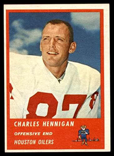 1963. Fleer 38 Charlie Hennigan Houston Oillers bivši naint sjeverozapad