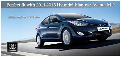 Hyundai Motors OEM originalni 852103x000tx Siva vozač lijevo unutar sunčevog vizora 1-PC za 2011 ~ 2014 Hyundai Elantra: Avante MD