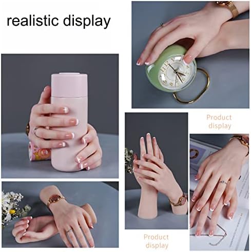 YRZGSAWJ realistična silikonska ruka ženska ruka model u prirodnoj veličini ruka za praksu tetoviranja, prikaz nakita