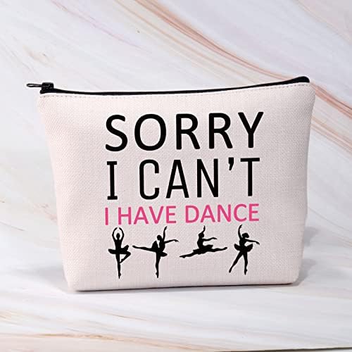 BDPWSS Dancer kozmetička torba Dance Lover poklon plesni tim poklon plesni recitali poklon Izvini ne mogu Imam ples Funny dancing