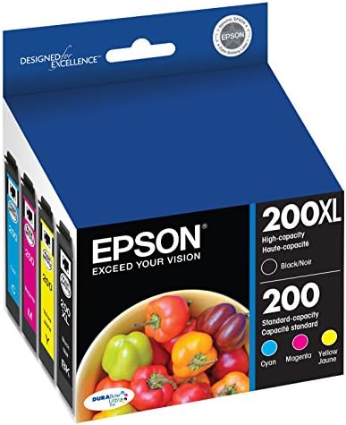 EPSON T200 DURABrite Ultra mastilo velikog kapaciteta crna & standardni kombinovani paket kertridža u boji za odabrane Epsonove štampače