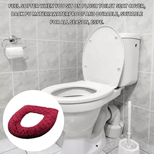 Eioflia WC sjedalo za plivanje toaletni sigurnosni poklopac meko toaletni sjedalo jastuk za pranje toaletnih sjedala pokrivača sa