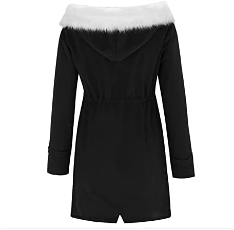 Twwone ženske zimski kaputi modni toplo pero plus veličina pune boje plišani imitacijski kaput sa dugim rukavima