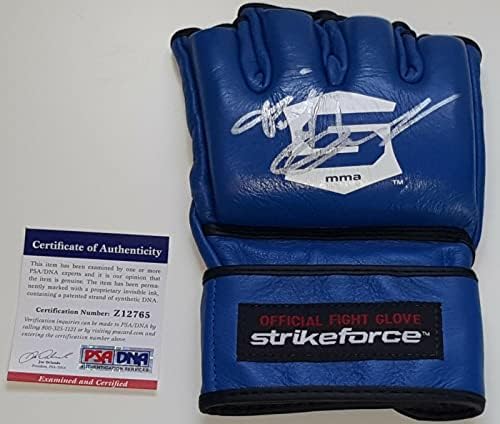 Fedor Emelianenko potpisao Auto'd Strikeforce rukavice Psa / DNK Coa Pride Fc UFC rukavice sa autogramom Bellator