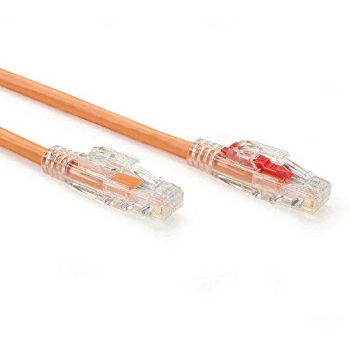Crna kutija C6PC70-Or-100 100ft narančasta CAT6 Zaključavajući kabel za patch 550MHz UTP CM bezobziran