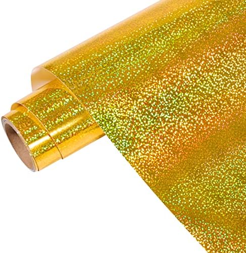 Gatichetta Glitter holografski trajni vinil 12 x 6ft blistavo ljepilo vinil valjak za zanate, za naljepnicu, znakove, naljepnice,